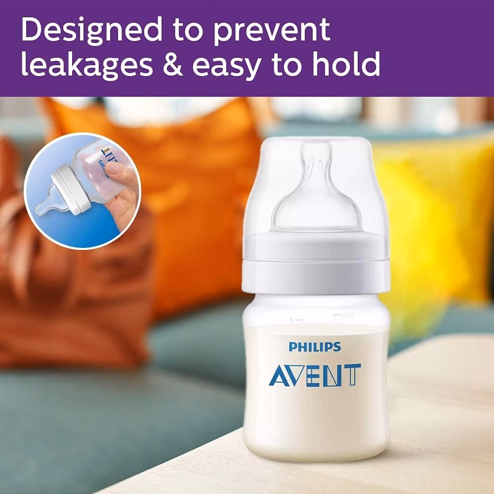 Philips Avent Anti-Colic Feeding Bottle 0m+ 125ml SCF 810,61 4