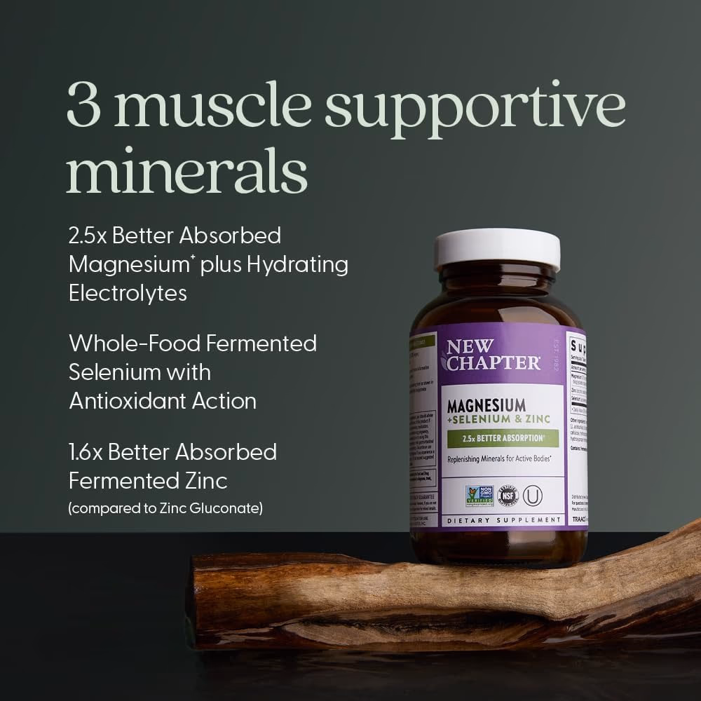 New Chapter Magnesium Complex Tablets - 60 Tablets 3