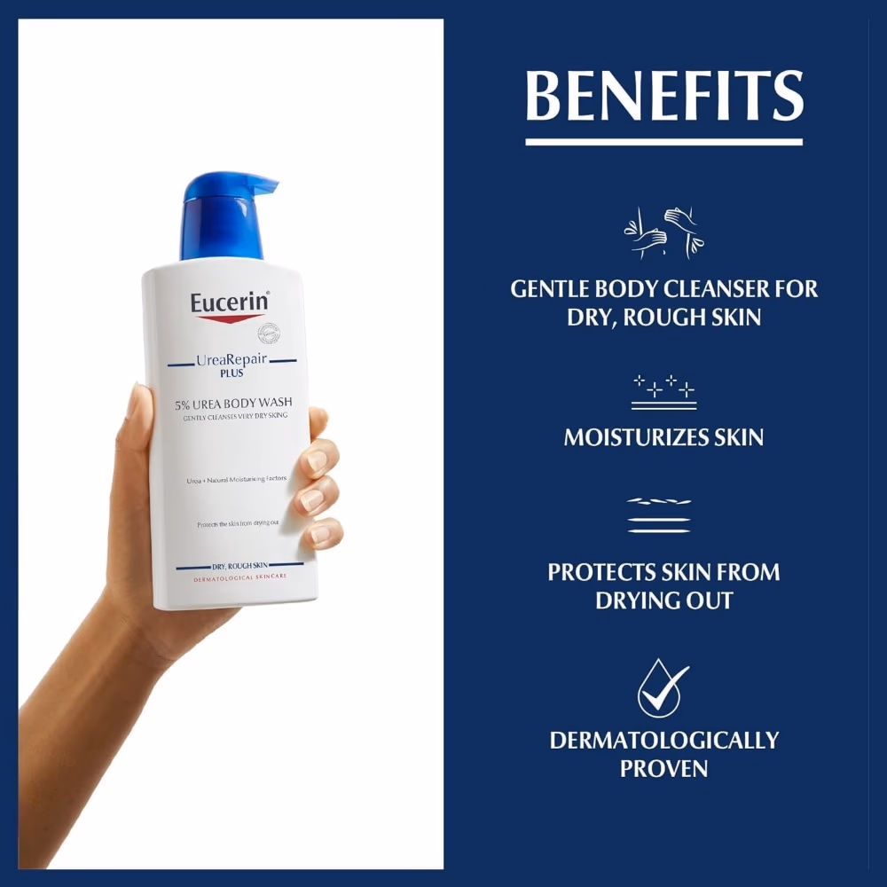 Eucerin 5%Urea Repair Plus Replenishing Body Wash 400ml 3