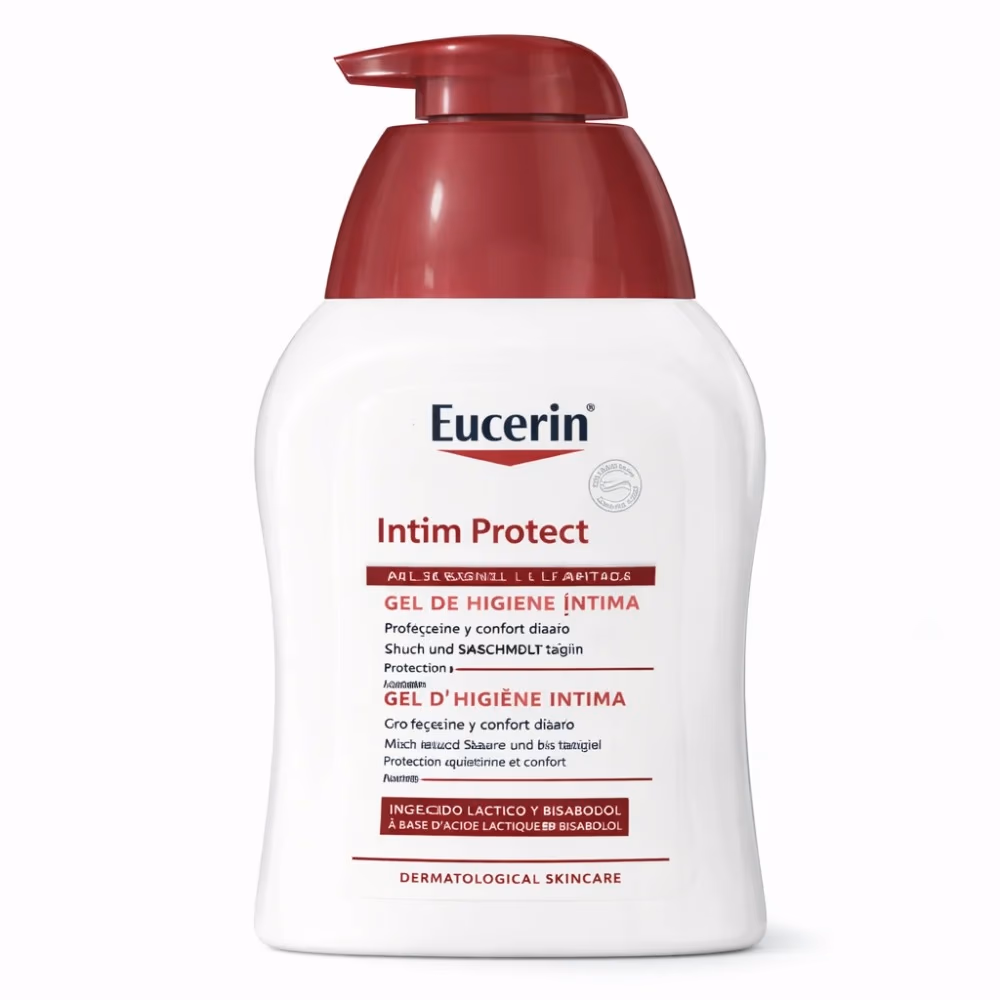 Eucerin Intim Protect Cleansing Gel Daily Intimate Hygiene Wash with Lactic Acid & Bisabolol 250ml