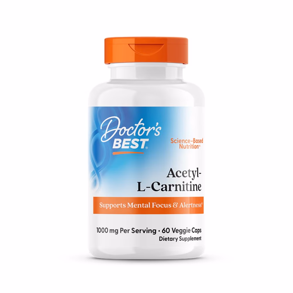 Doctor's Best Acetyl L-Carnitine 1000MG - (60 Veg Caps) 1