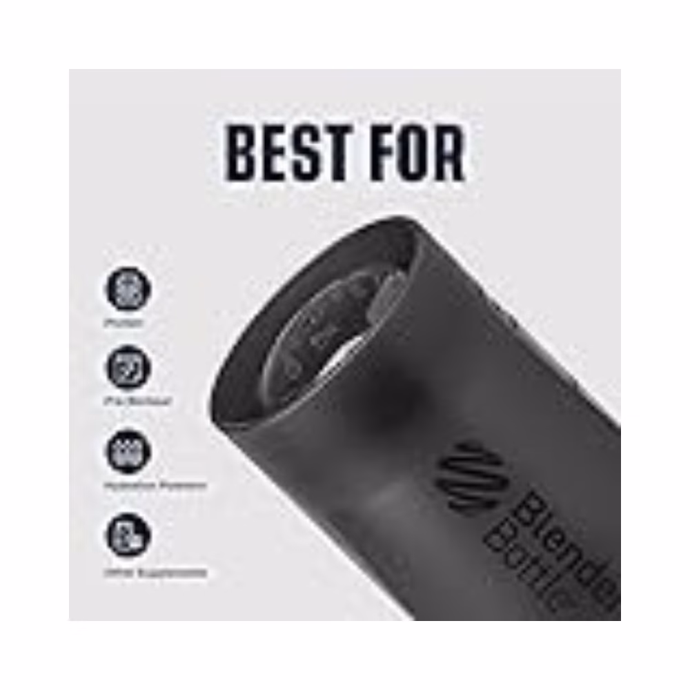 Blender Bottle Classic Shaker Bottle 28oz - Black Color 3