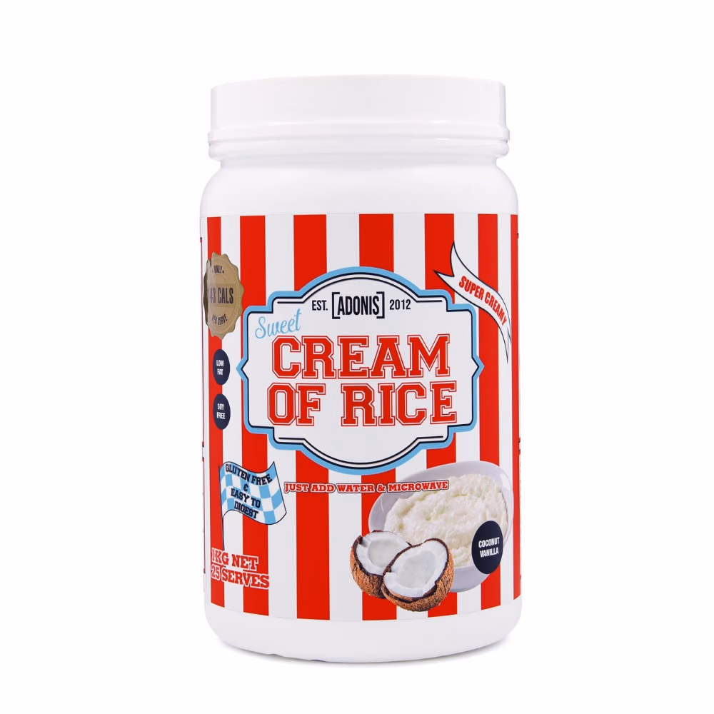 Adonis Cream of Rice Coconut Vanilla 1kg 1