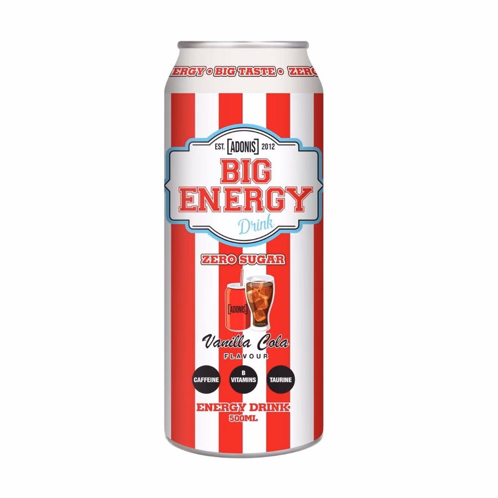 Adonis Big Energy RTD Vanilla Cola 500ml