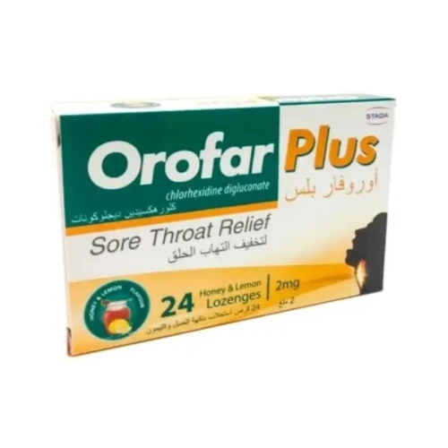 Orofar Plus Honey &amp; Lemon Lozenges 24s 1