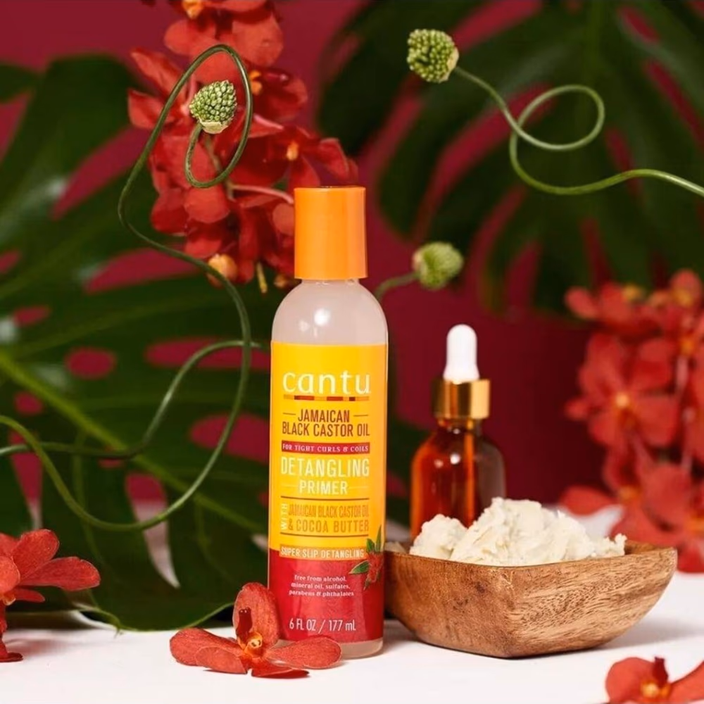 Cantu Jamaican Black Castor Oil Detangling Primer 177ml 3