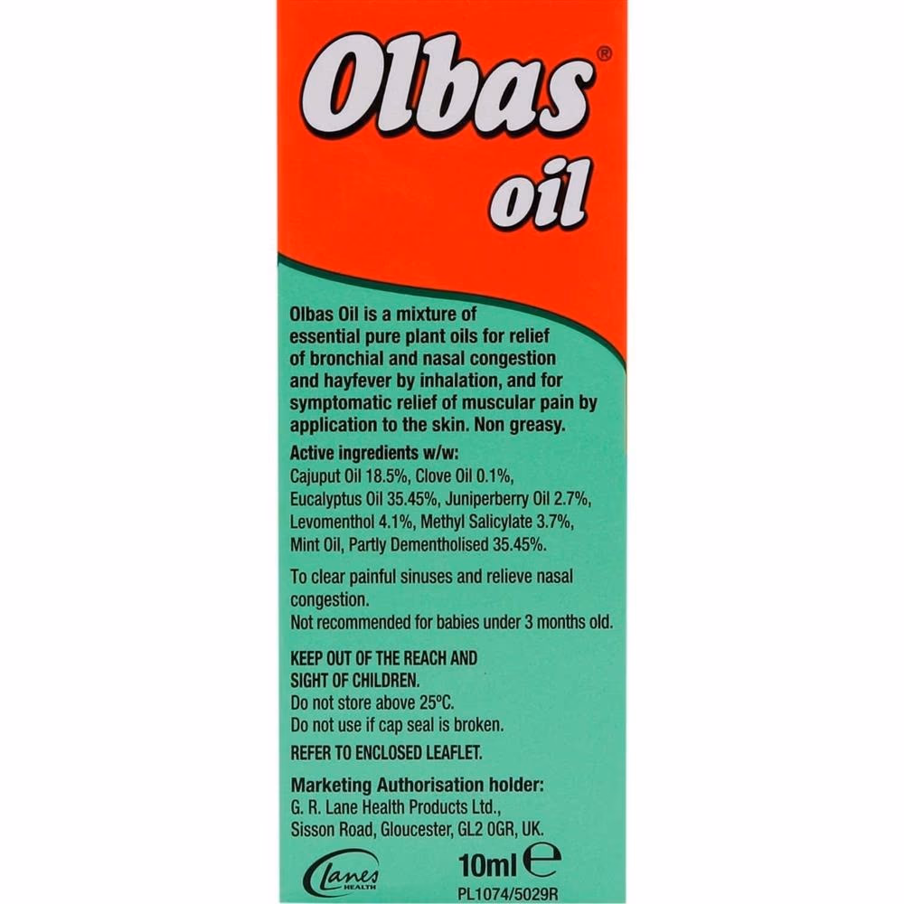 Olbas Oil for Adult 10ml 2