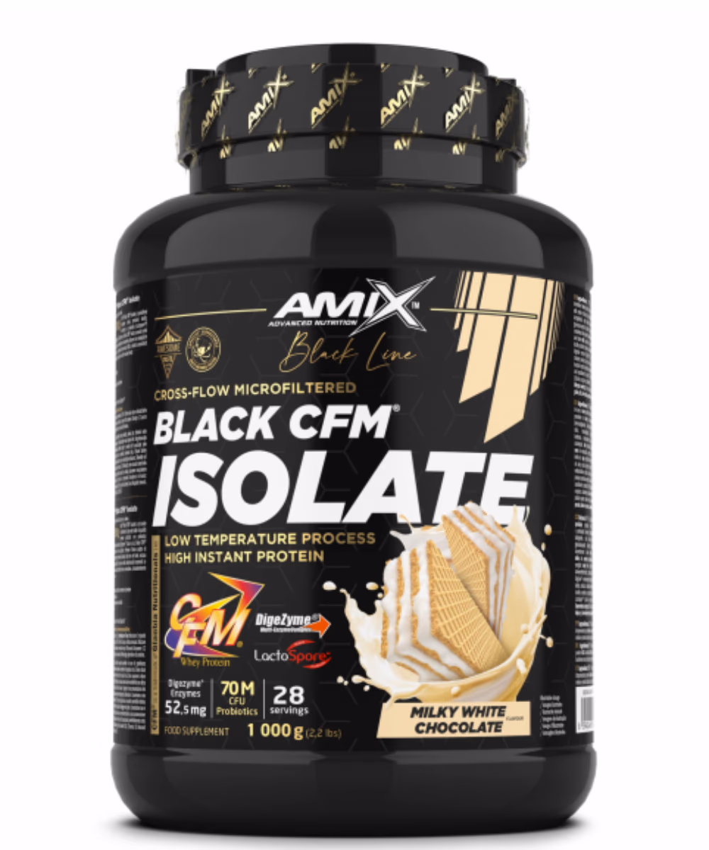 Amix Black CFM Isolate Milky White Chocolate 1kg