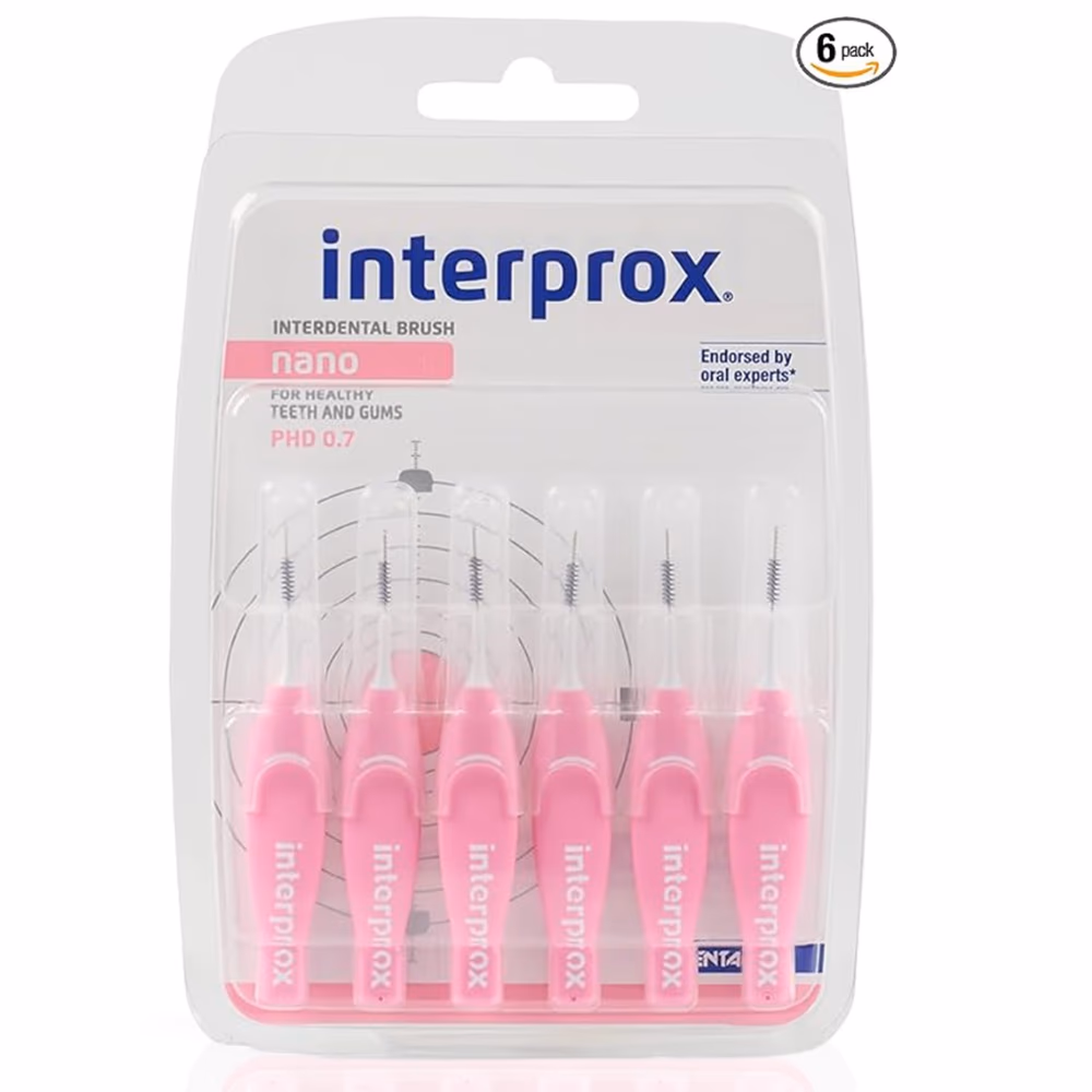 Interprox Interdental Brush Nano 0.7 Pink 1