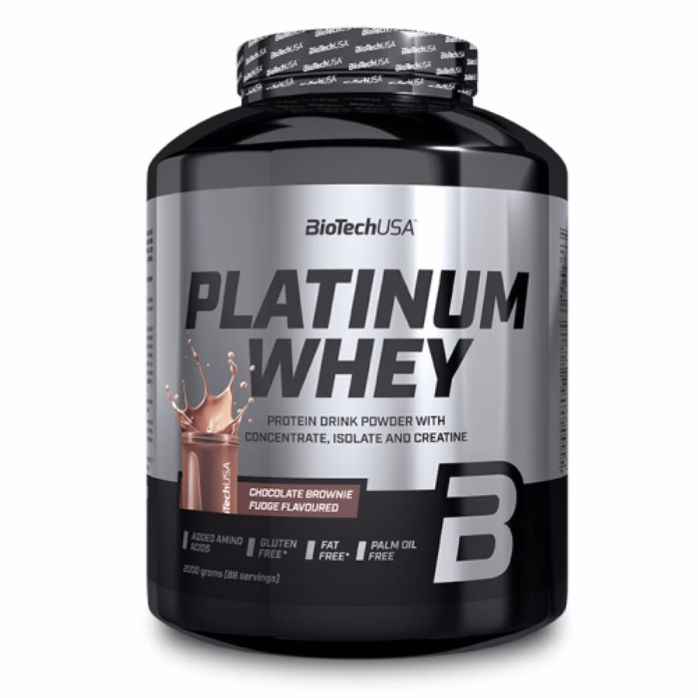 Biotech Platinum Whey Chocolate Brown Fudge 2000g 1