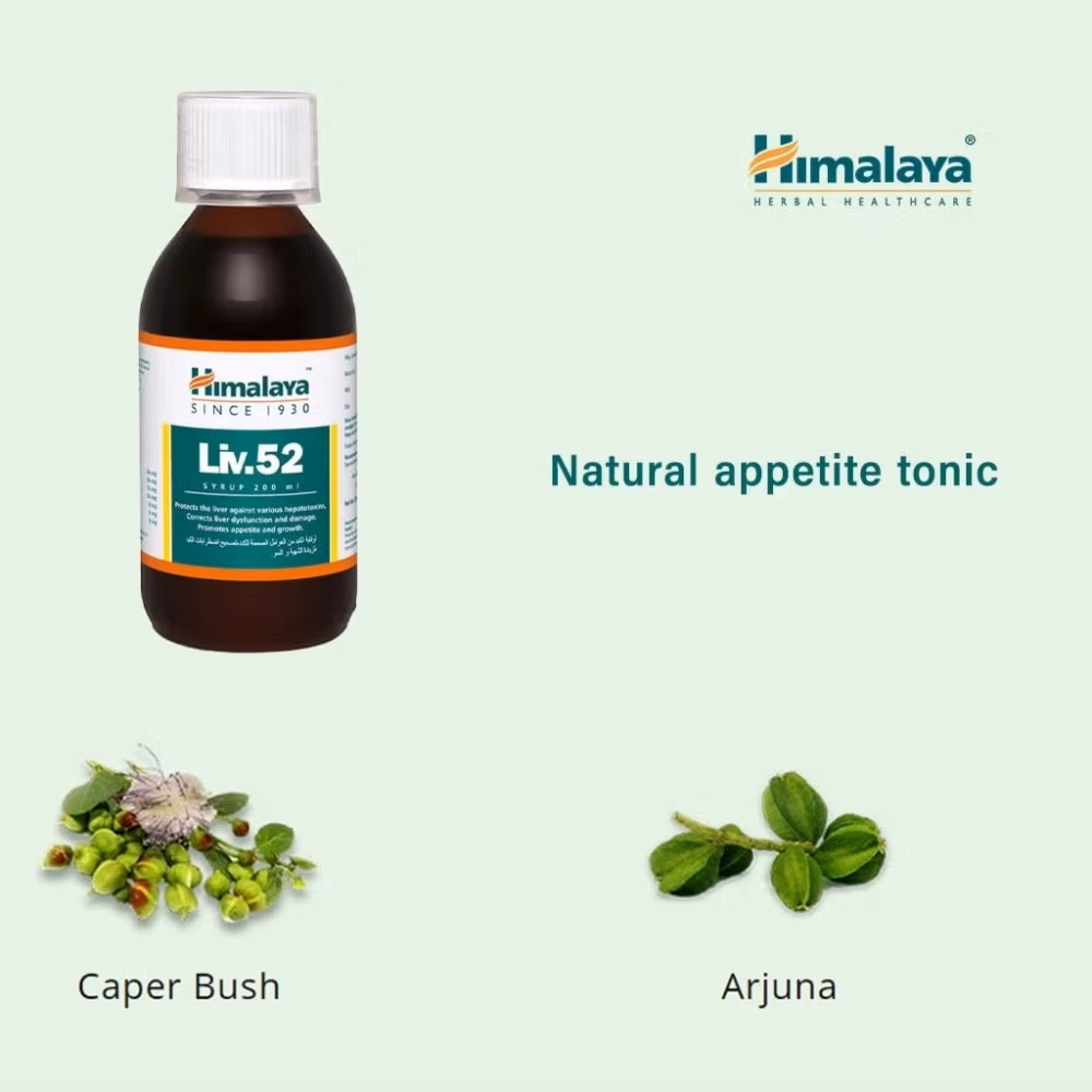 Himalaya Liv 52 Syrup 200 ml 4