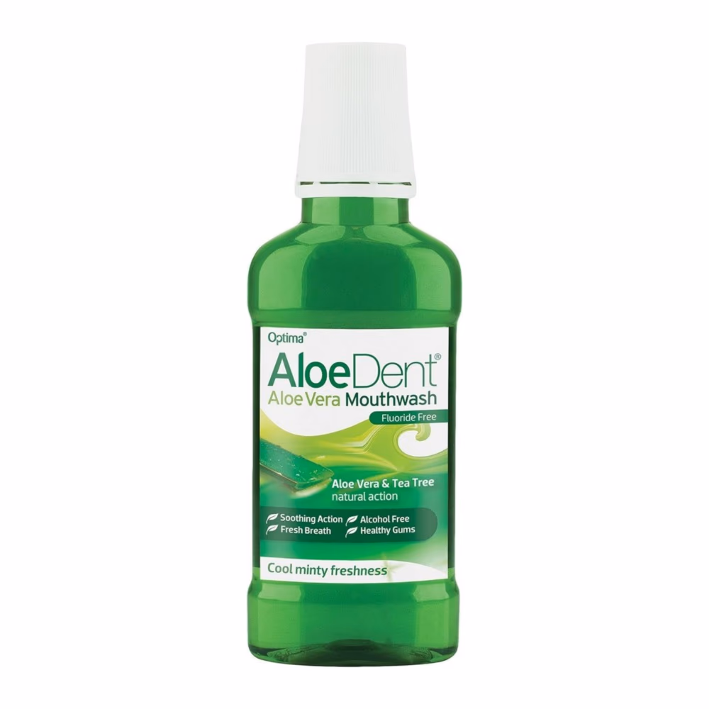 AloeDent Fluoride-Free Aloe Vera Mouthwash 250ml