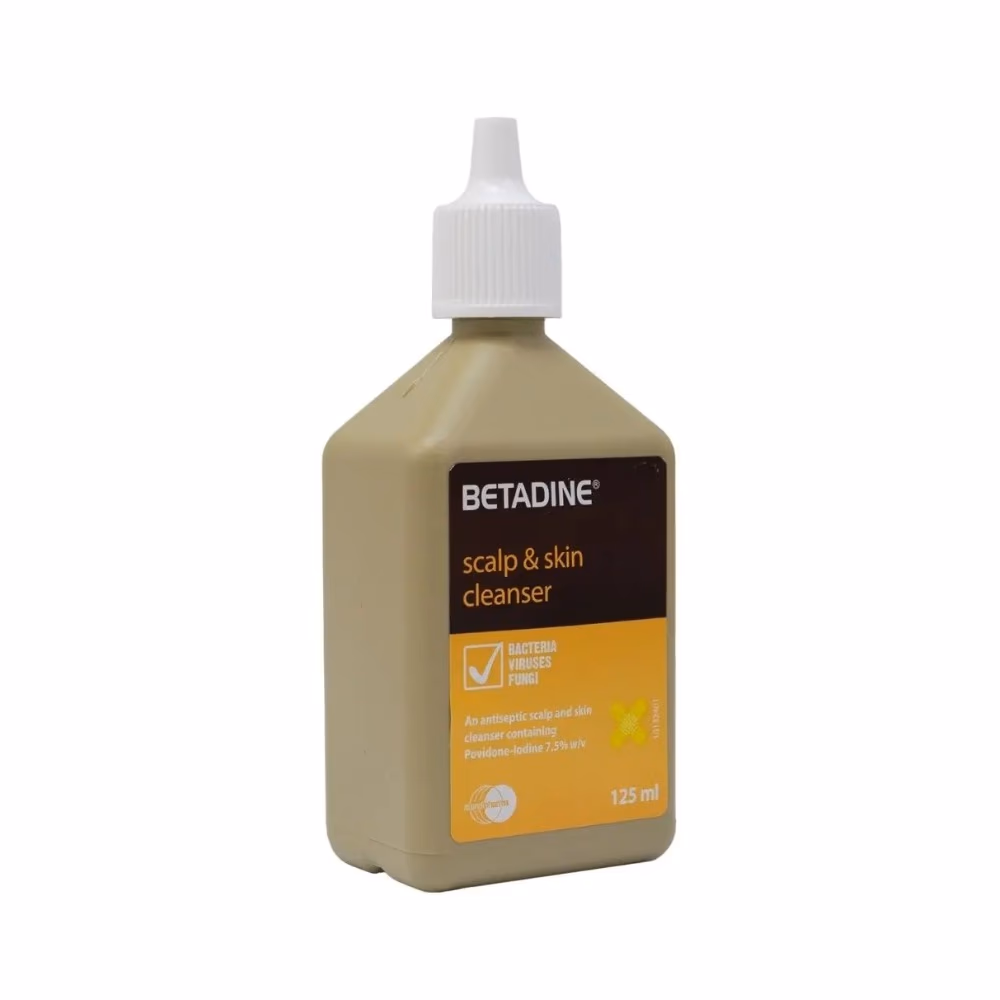 Betadine Scalp & Skin Cleanser 125ml 2