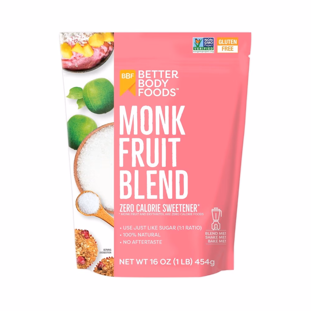Better Body Food Monk Fruit Blend 1lb