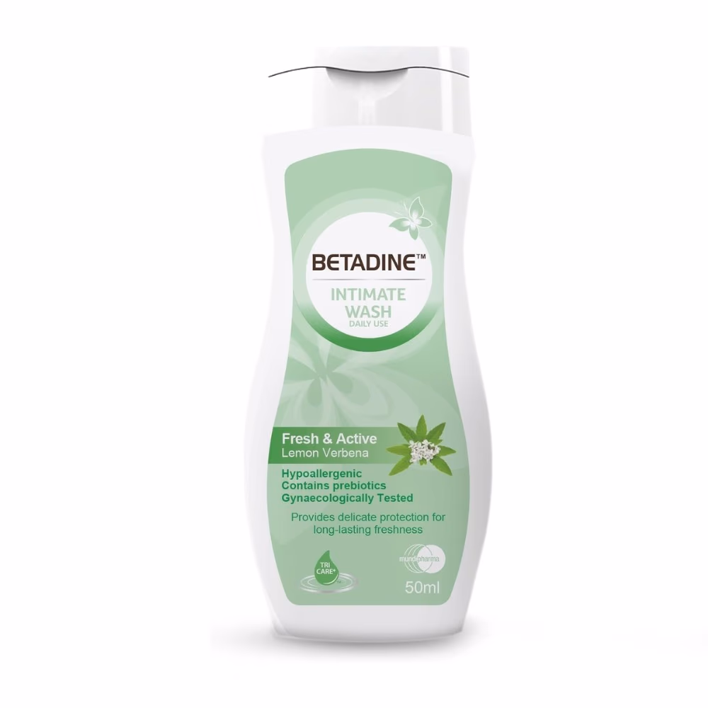 Betadine Intimate Wash Fresh and Active Lemon 50ml