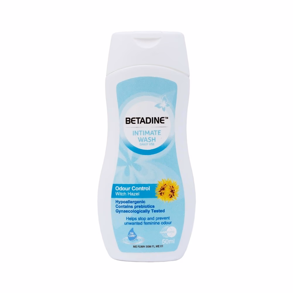 Betadine Intimate Wash Odour Control Hazel 50ml 1