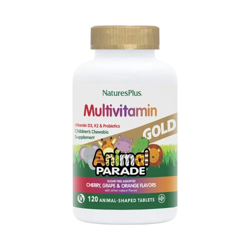 Natures Plus  Animal Parade Multi Vitamin Gold Asst 120s 1