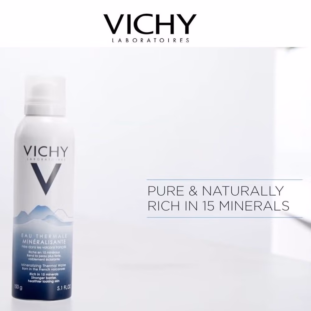 Vichy Mineralizing Thermal Water Soothing & Strengthening Facial Mist 300g 3