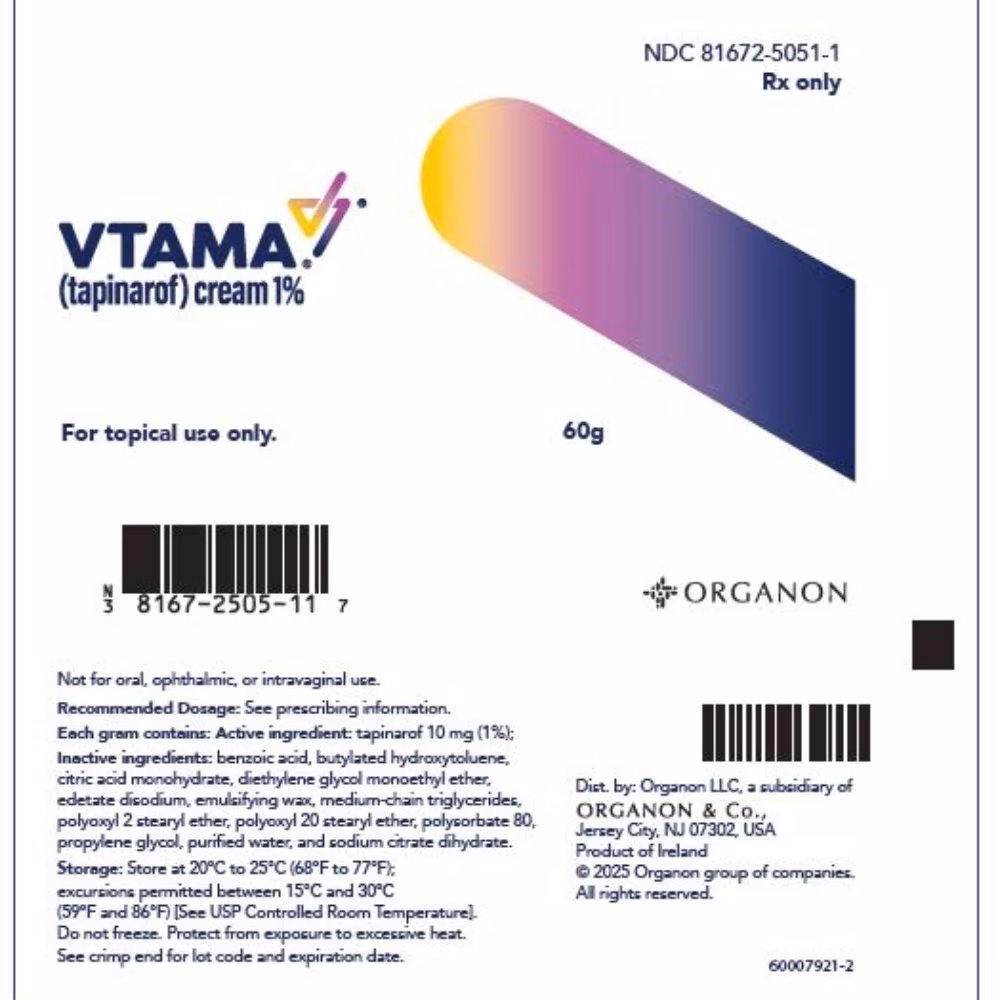 VTAMA Tapinarof Cream 1% 60g Prescription Topical Treatment for Plaque Psoriasis and Atopic Dermatitis 2