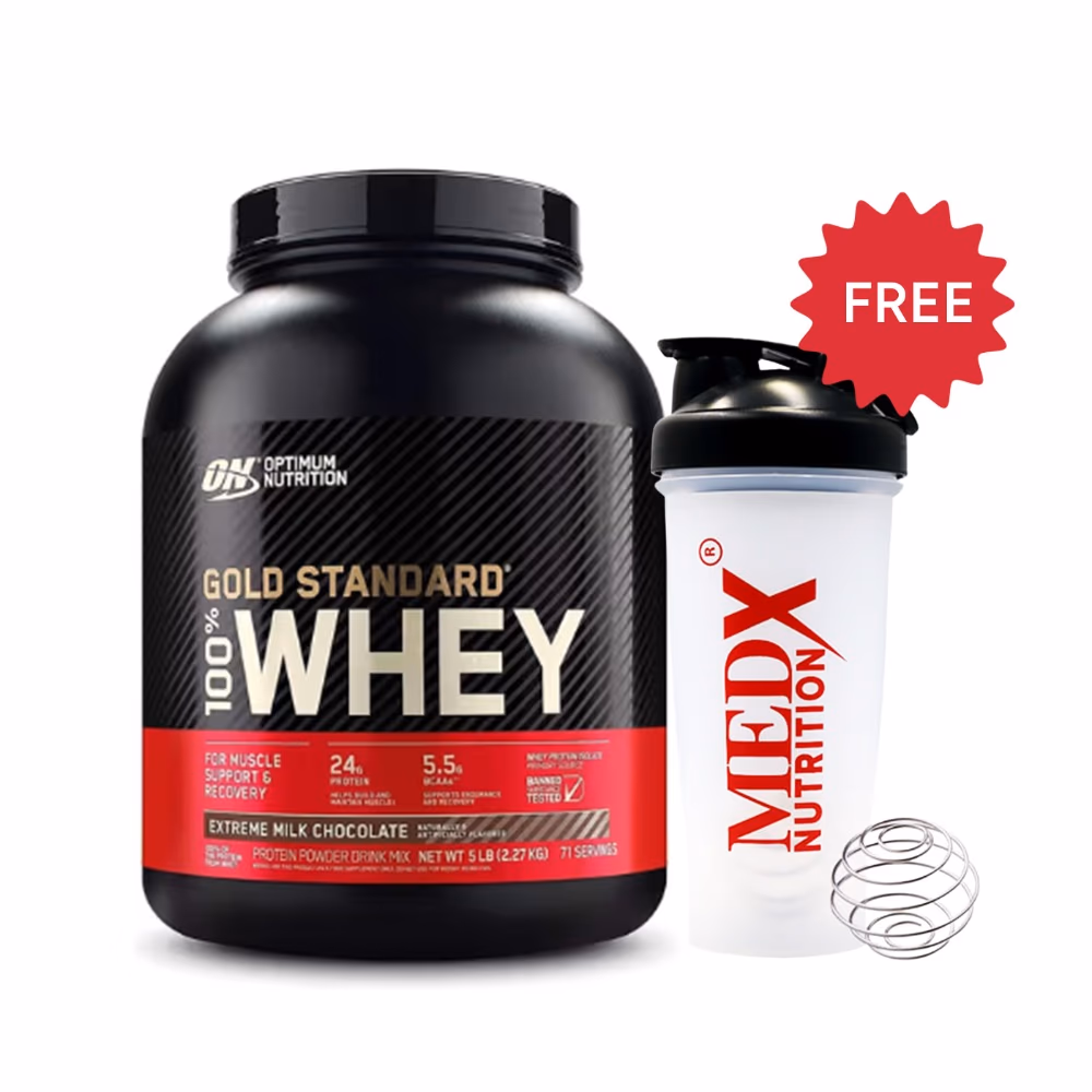 Optimum Nutrition 100% Gold Standard Whey Extreme Milk Chocolate 5LB 1