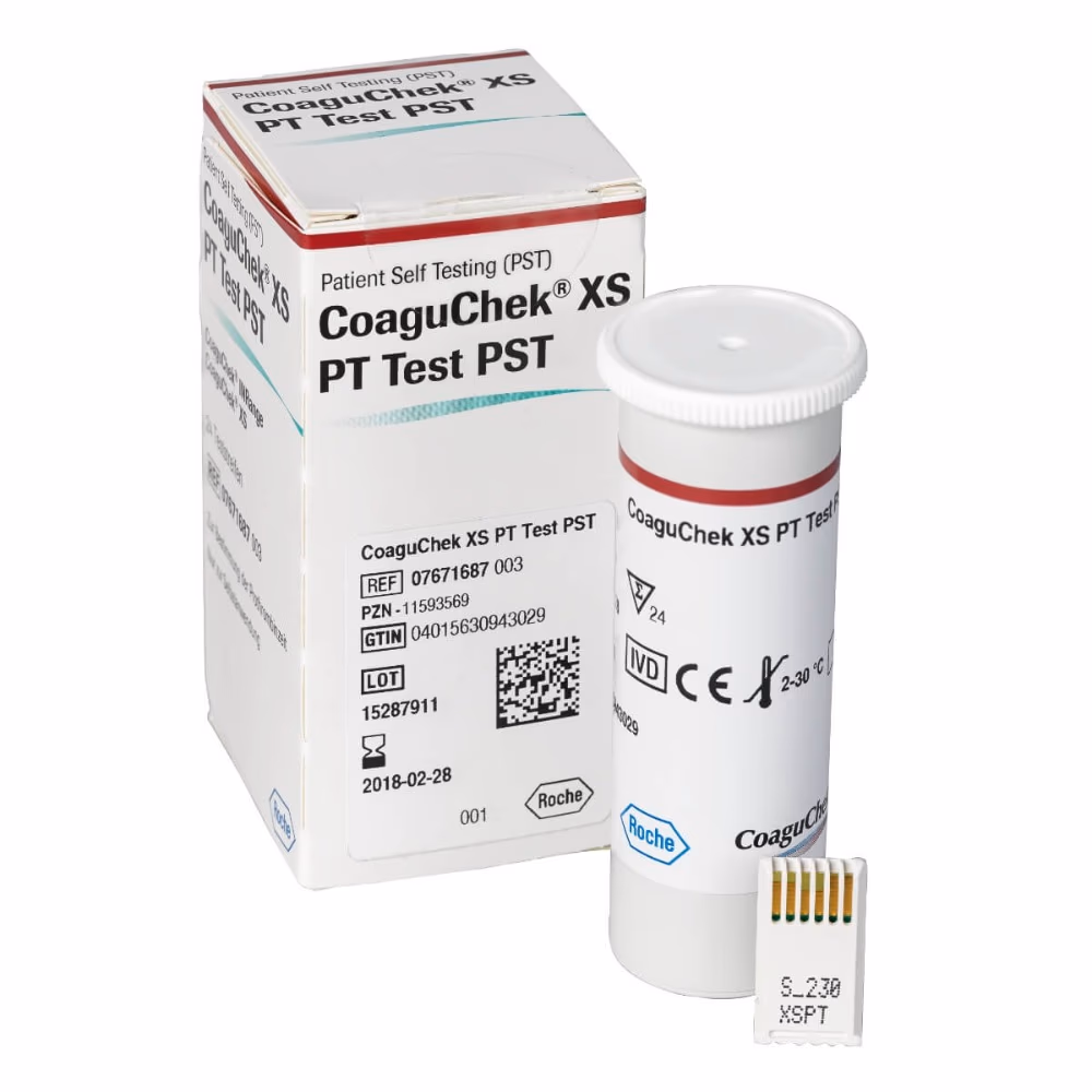 Coaguchek XS Prothrombin Time Patient Self Test strips 1