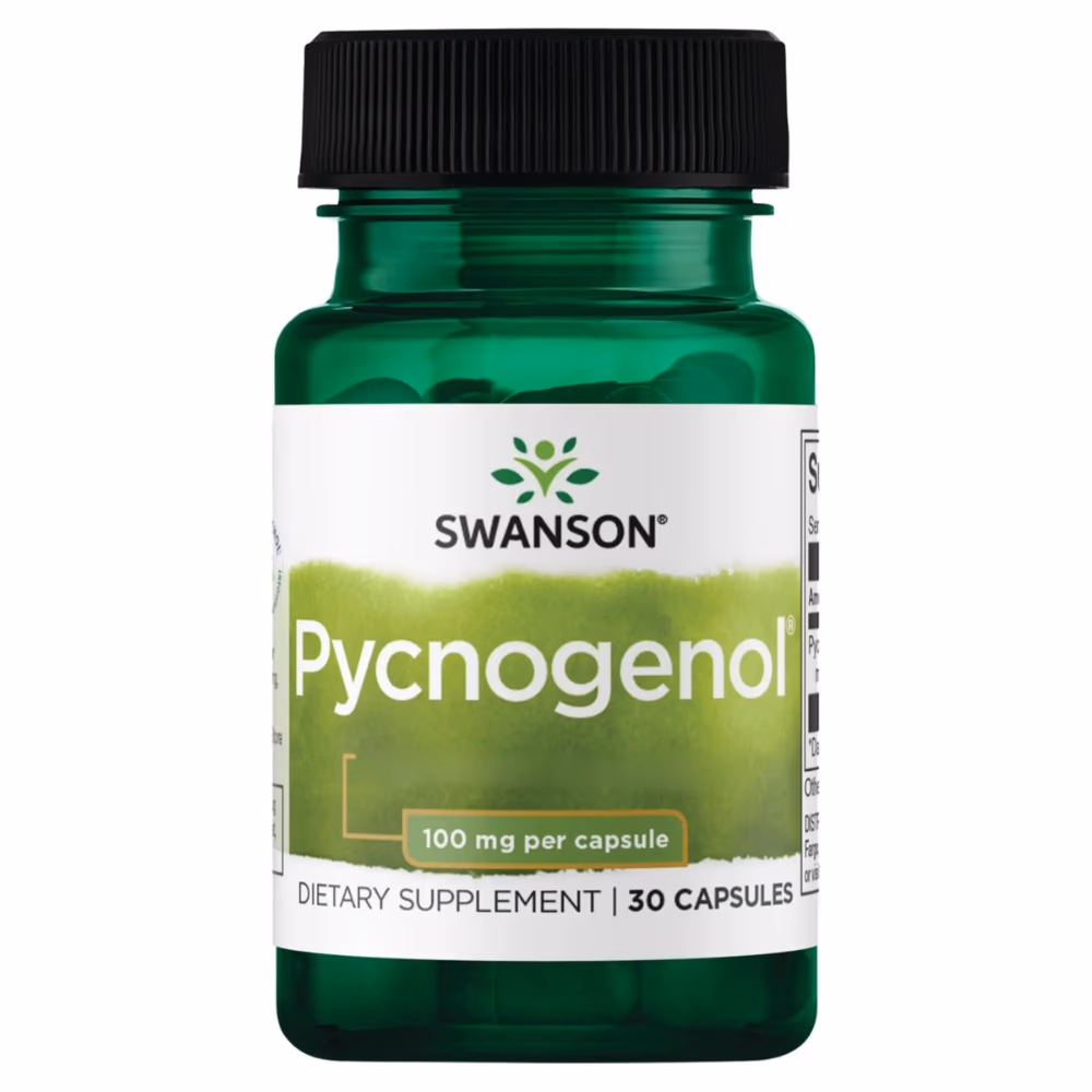 Swanson Pycnogenol 100mg-30 Capsules  1