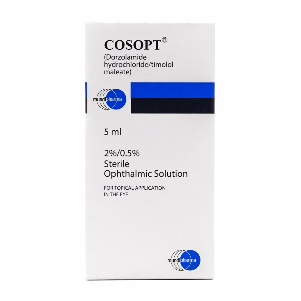 Cosopt 2%/0.5% Eye Drops 5ml