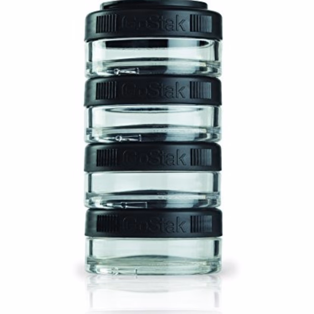 Blender Bottle GoStak 40cc 4 Pack Blue 1