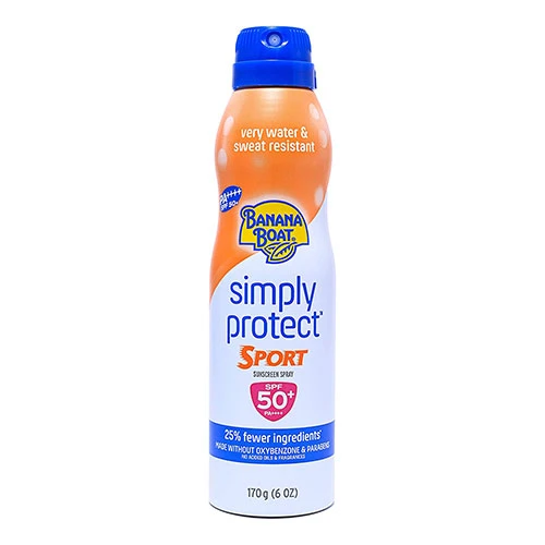 Banana Boat Simply Protect Sport Spray SPF50 170gm 1