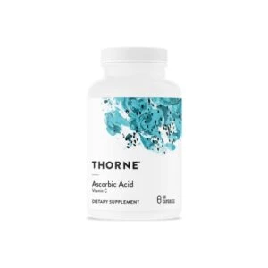 Thorne Ascorbic Acid - 1000 mg Vitamin C  60 Capsules 1