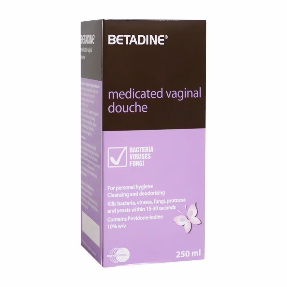 Betadine Vaginal Douche 250ml 5