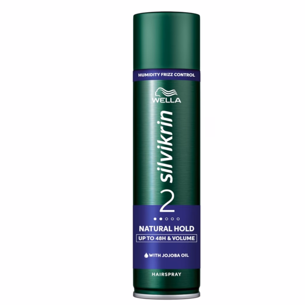 wella silvikrin natural hold 2 hairspray 250ml