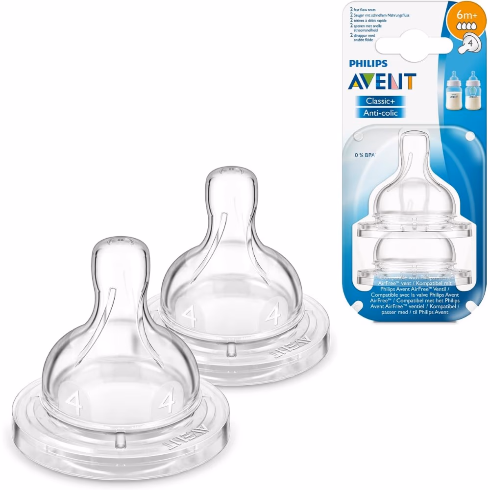 Philips Avent Anti Colic Teat 6M+ SCY764/02 1