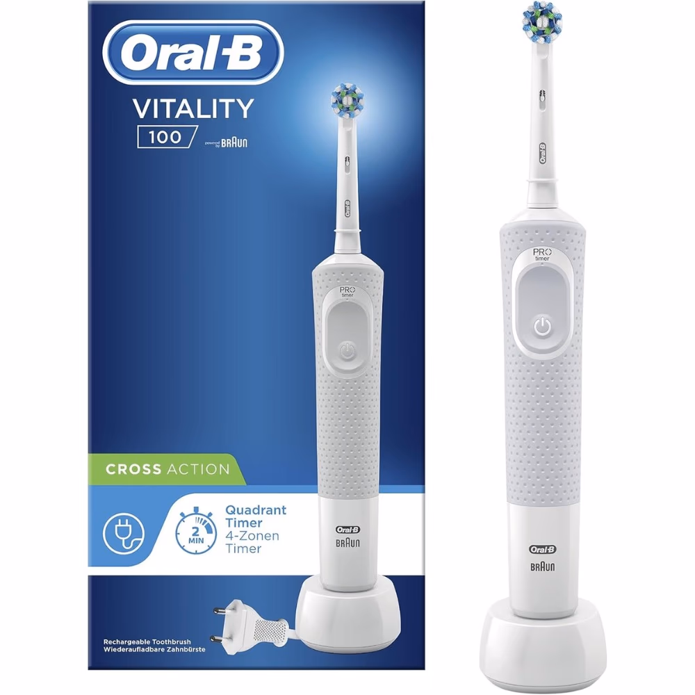 Oral-B Vitality 100 Toothbrush White 4131