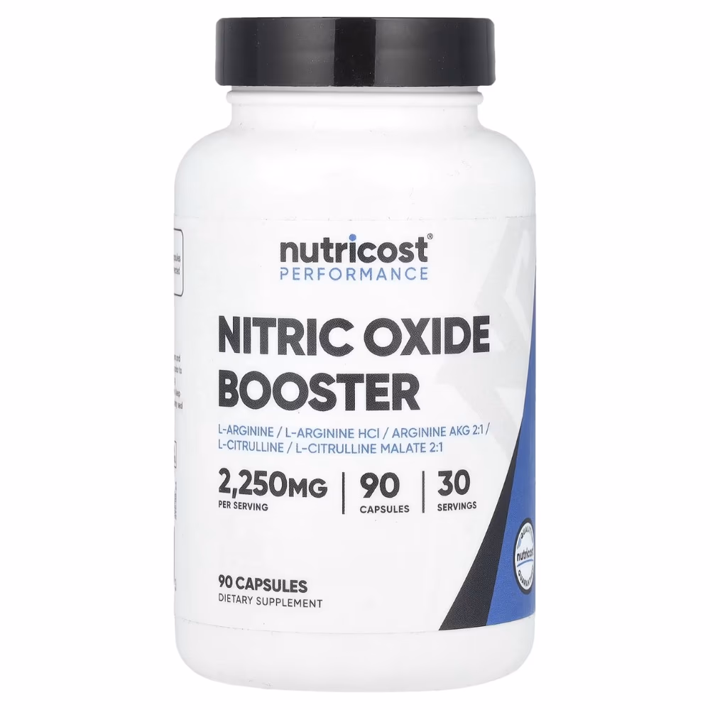 Nutricost Nitric Oxide Booster-90 Capsules  1