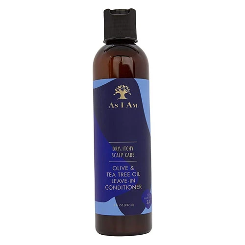 As I Am Dry & Itchy Scalp Care Leave-In Conditioner with Olive & Tea Tree Oil - 237ml 1