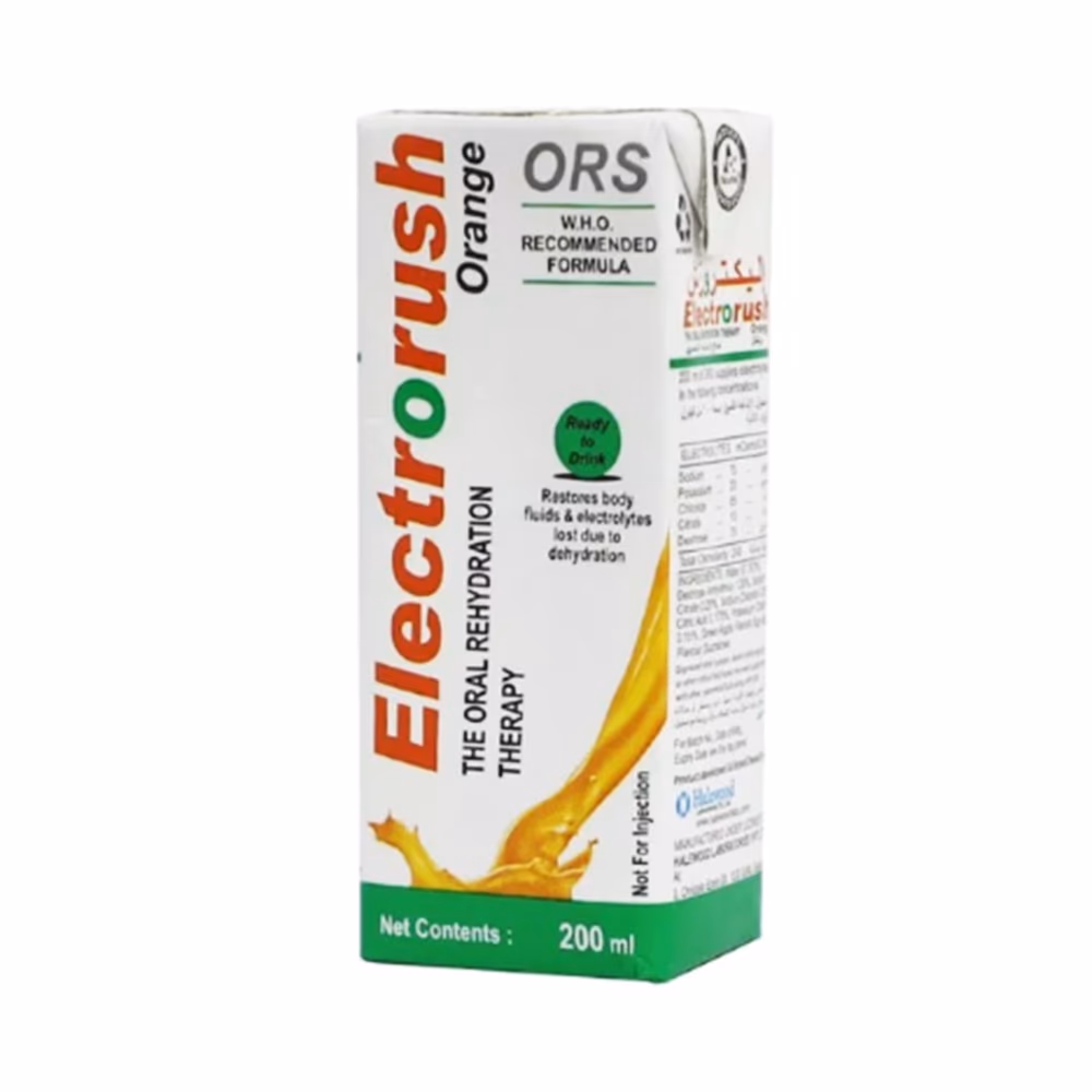 ORS Electrorush Orange Therapy Ready to Drink 200ml