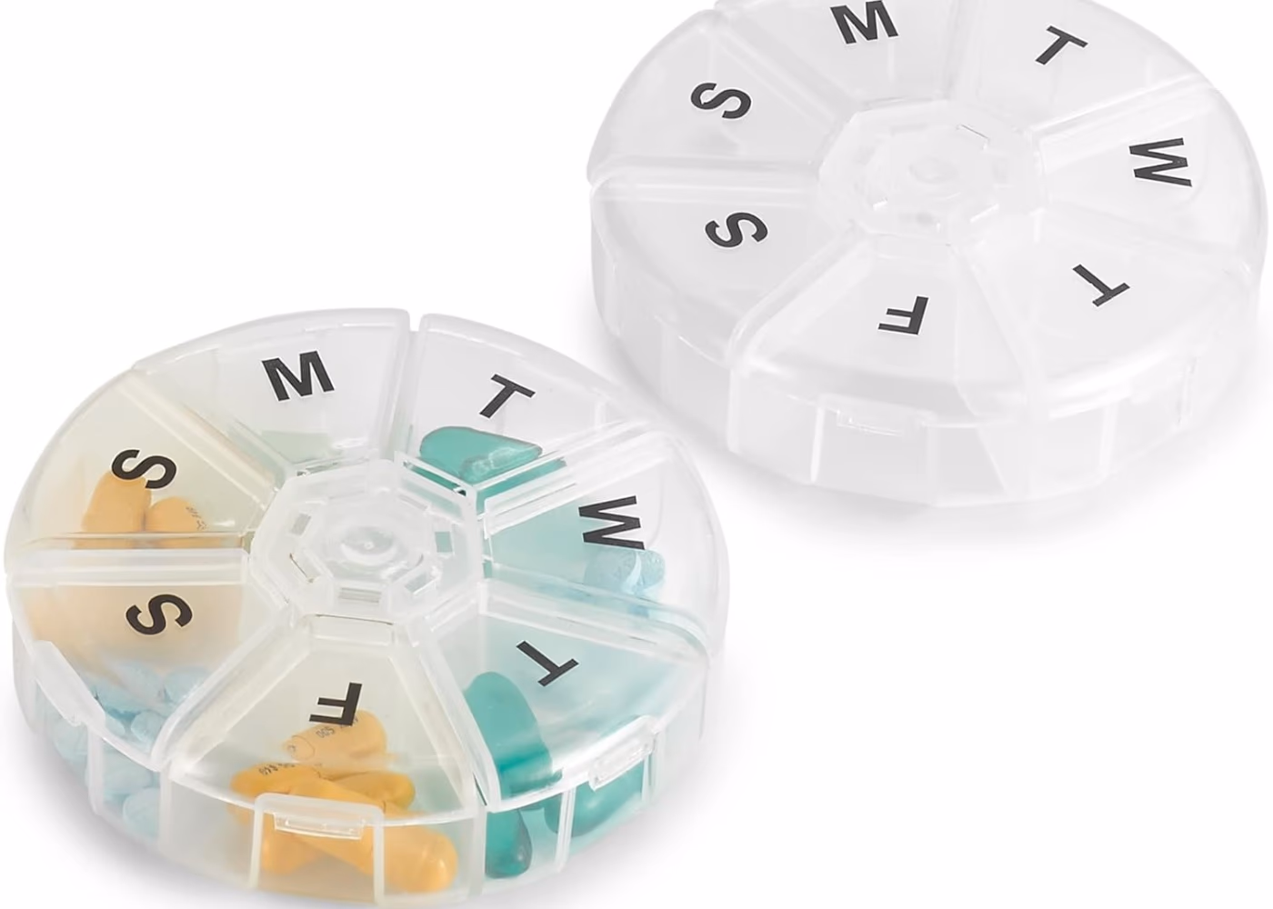 Easy Life 7-Day Round Pill Reminder