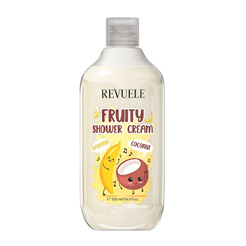 Revuele Fruity Shower Cream with Banana &amp; Coconut 500ml 1
