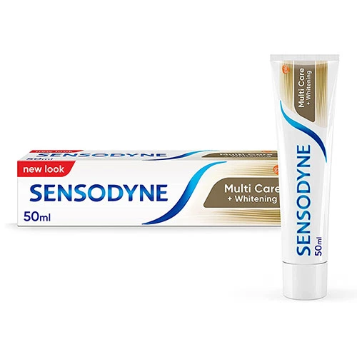 Sensodyne Multicare + Whitening Toothpaste 50ml 1