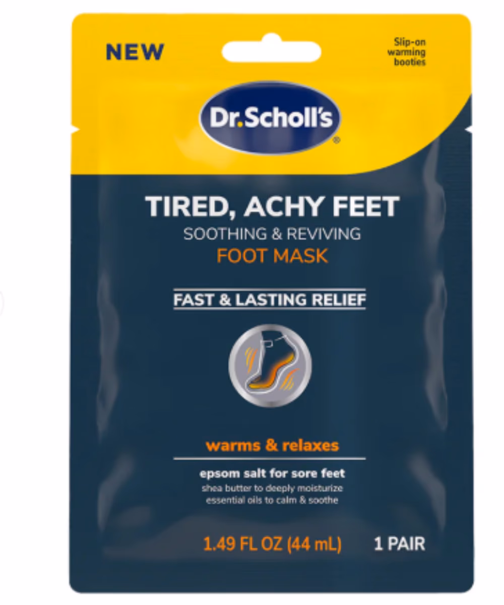 Dr. Scholl’s Tired & Achy Feet Foot Mask 44ml 1 Pair 1