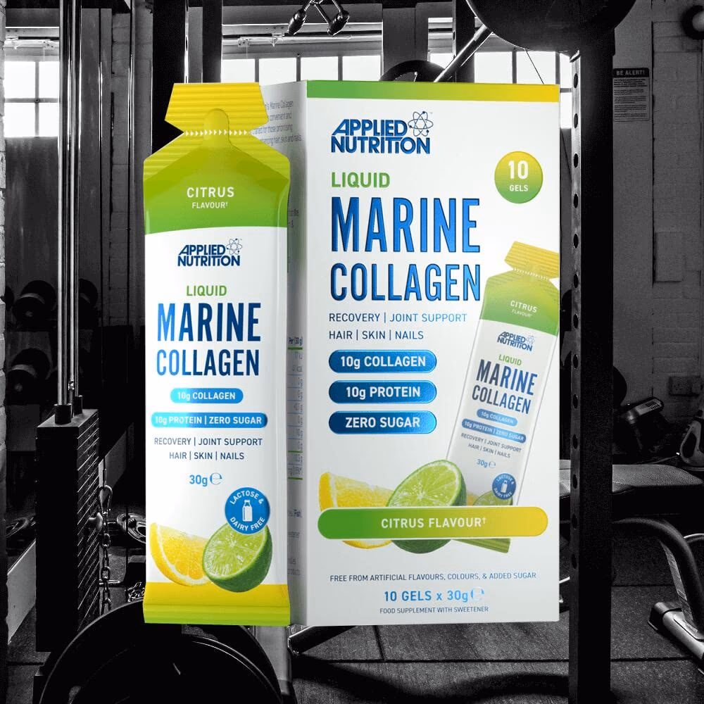 Applied Nutrition Marine Collagen Liquid Citrus 10 Sticks 2