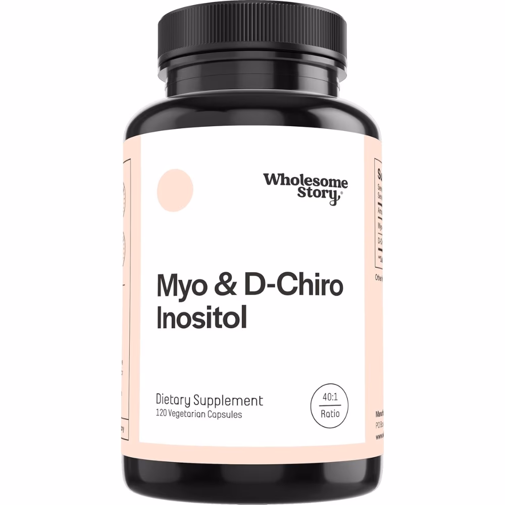 Wholesome Story Myo & D-Chiro Inositol Capsules 120s 1