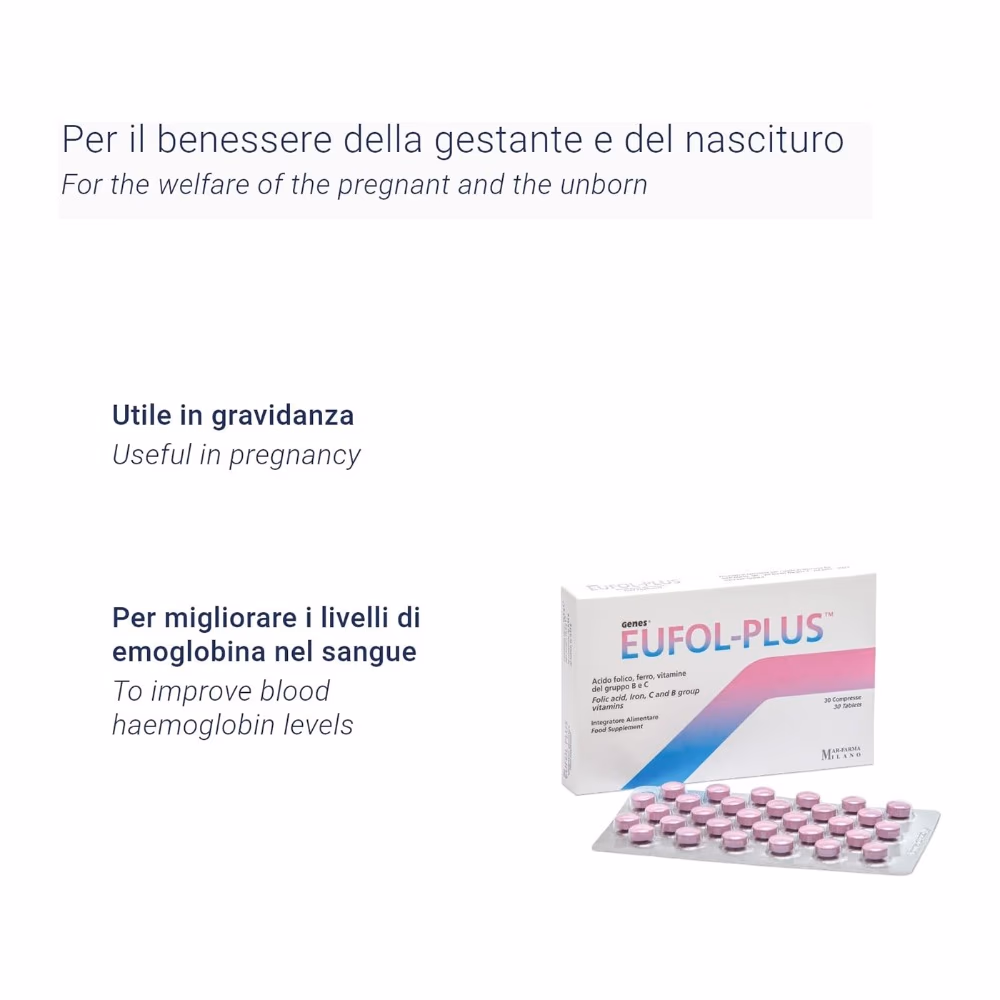 Eufol-Plus Tablets 30's 2