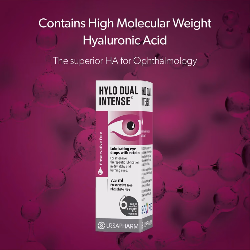 Hylo Dual Intense Eye Drops 10Ml 5