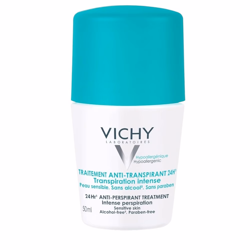 Vichy Deodorant Anti Perspirant Treatment 48 Hours Roll On 50 Ml