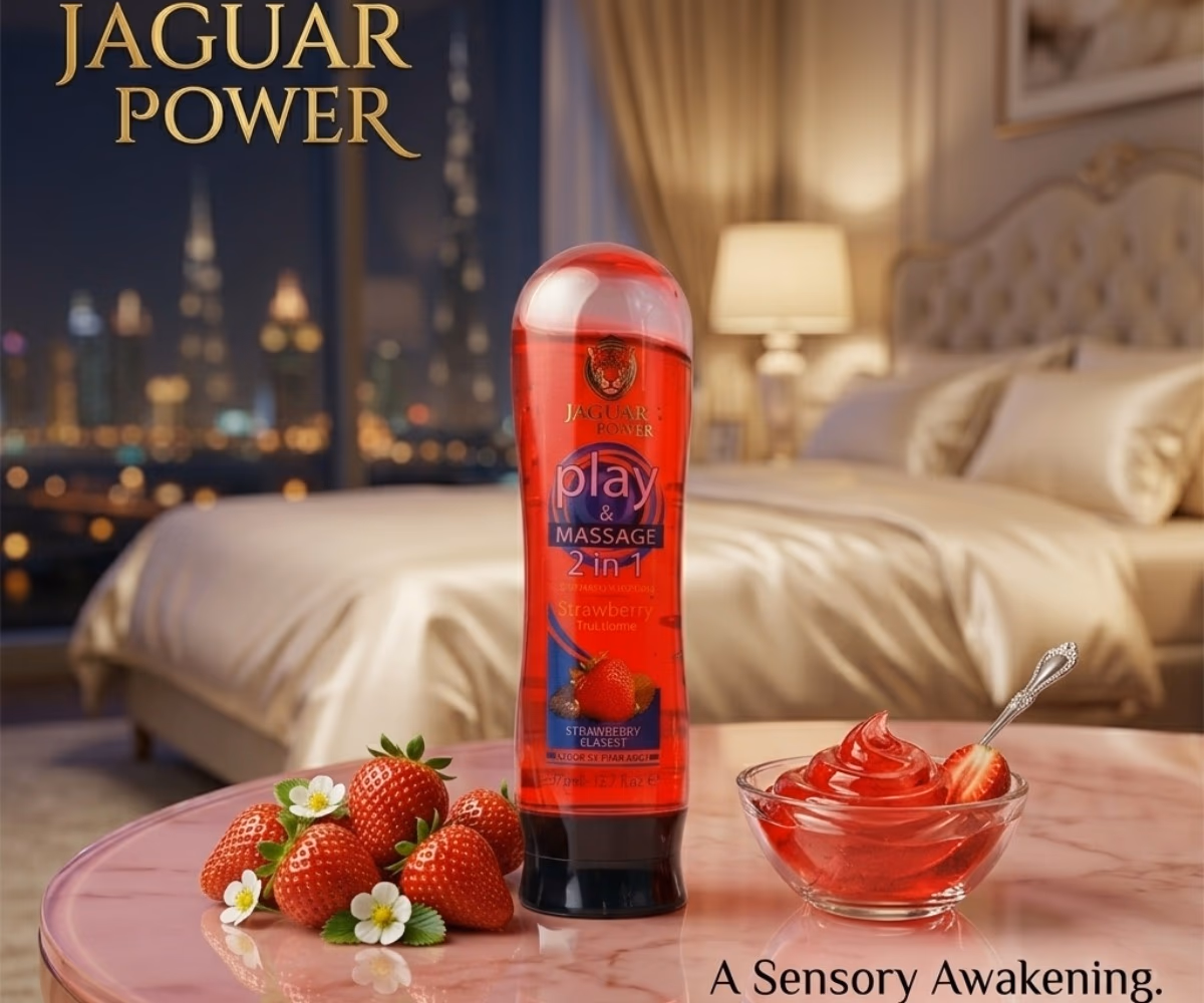 Jaguar Power Play and Massage 2 in 1 Strawberry Extract 110ml 3