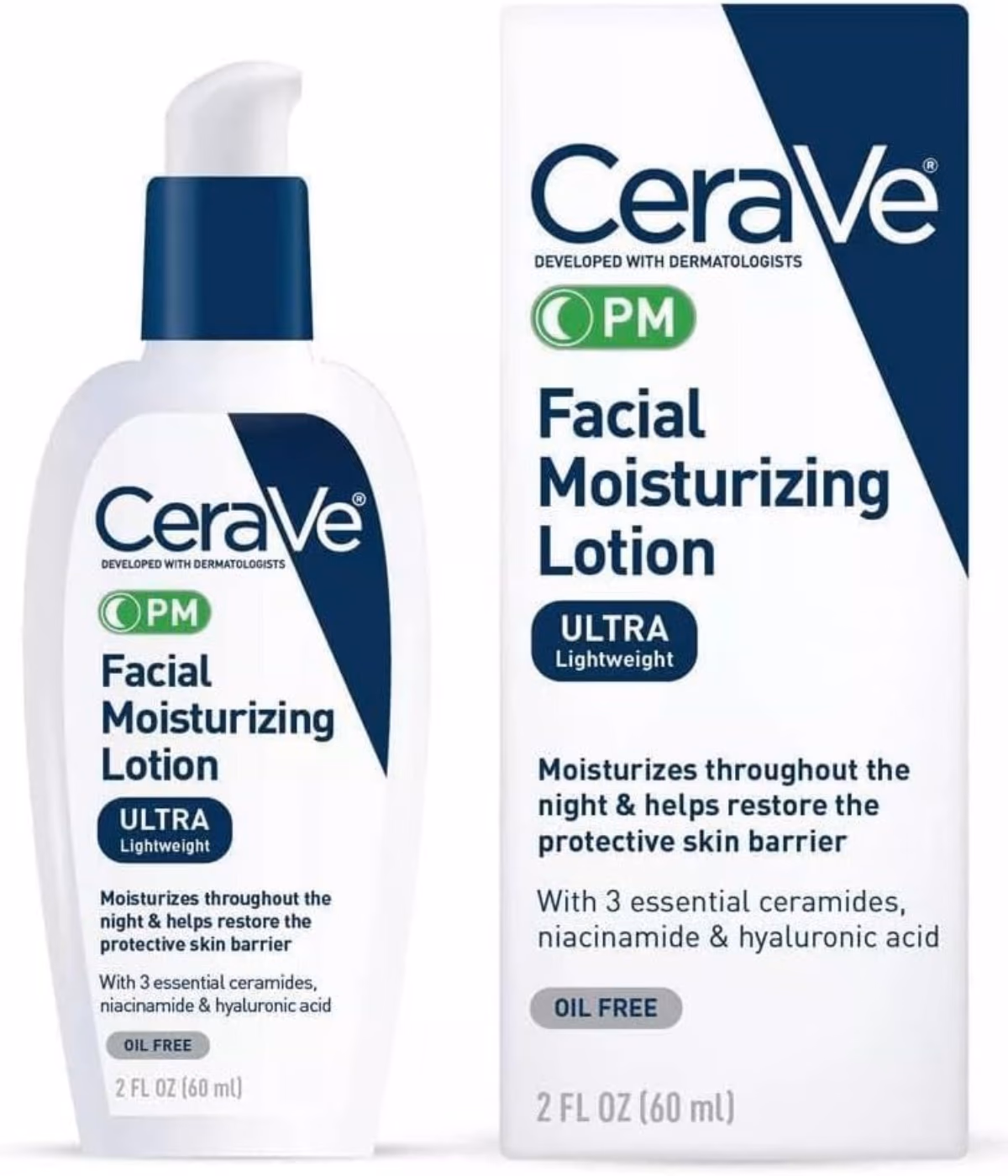 CeraVe PM Ultra Facial Moisturizing Lotion 60ml