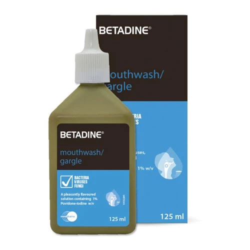 Betadine Mouthwash/Gargle 125ml 1