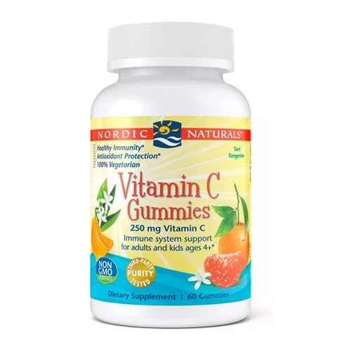 Nordic Naturals Vitamin C Gummies, 60 Gummies 1